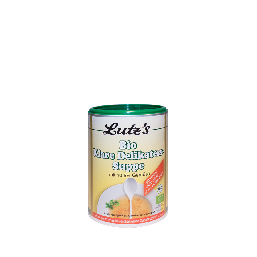 Bio Klare-Delikatess-Suppe 
