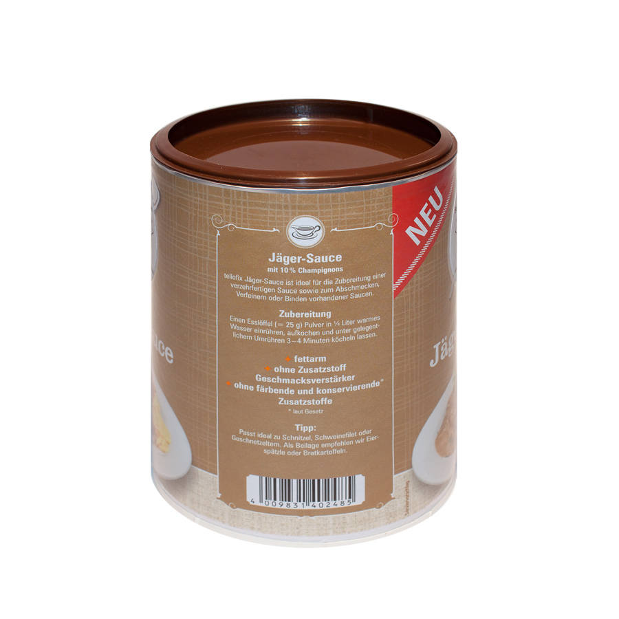 Jäger-Soße mit Champignons Front