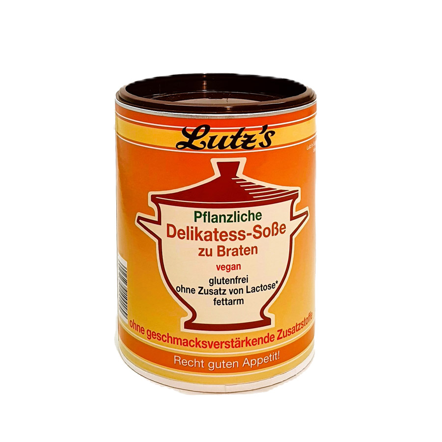 Pflanzliche Delikatess-Soße zu Braten 500g- vegan- ohne Geschmacksverstärkende Zusatzstoffe