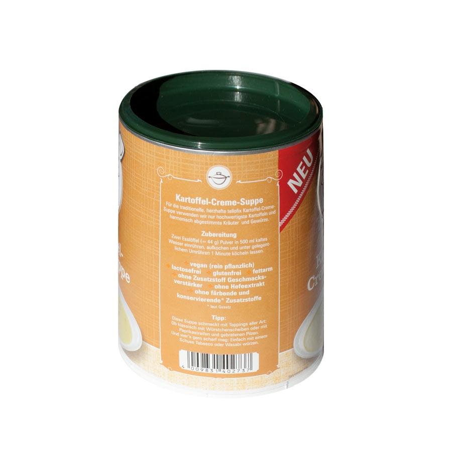 Kartoffel-Suppe Front