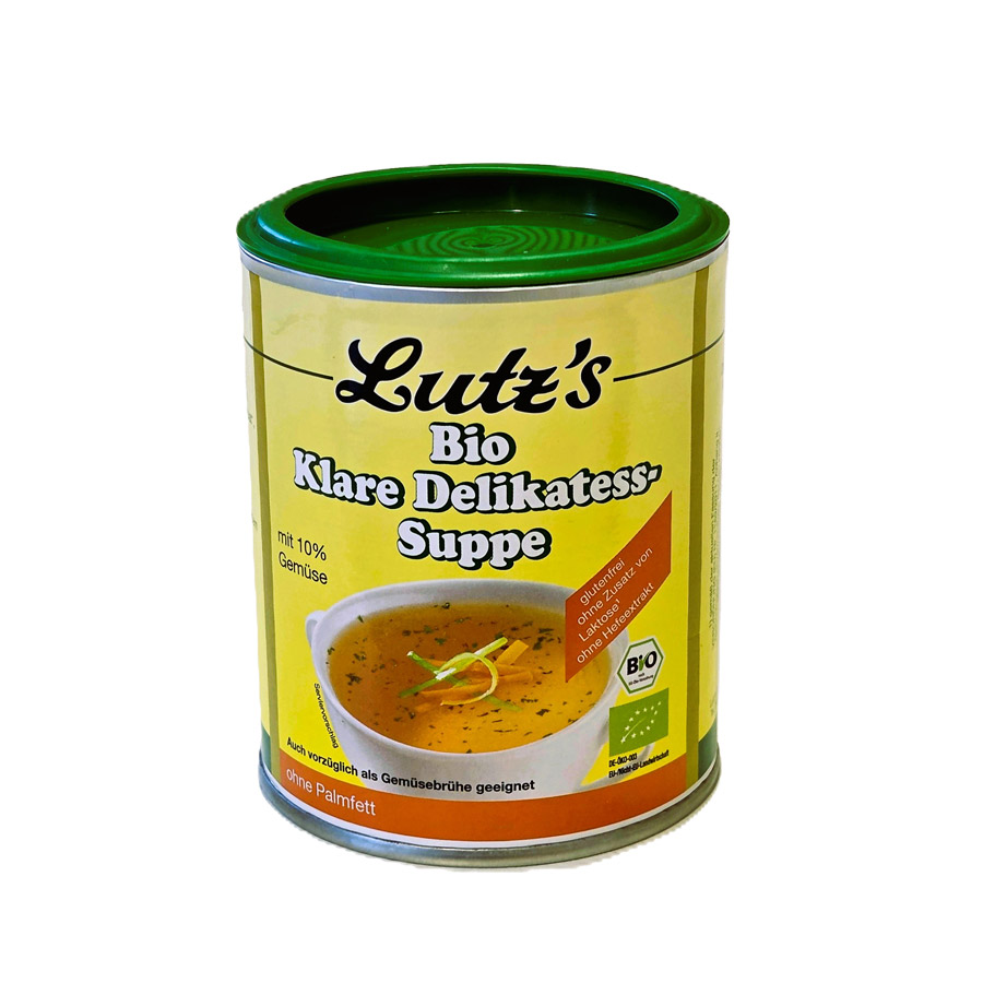 Bio Klare-Delikatess-Suppe (240g Dose)